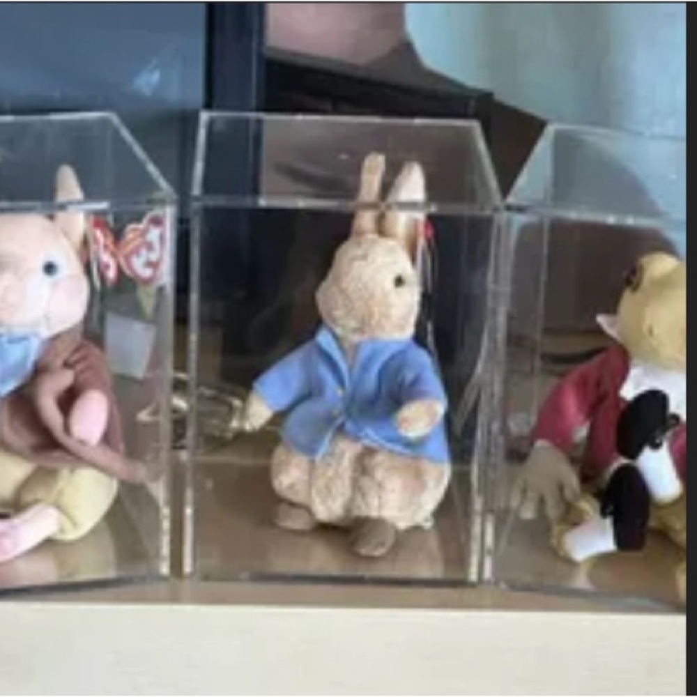 RARE TY Beanie Babies Peter Rabbit Collection